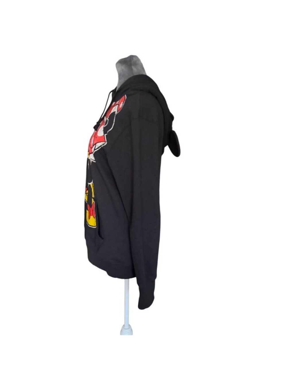 Disney Parks Minnie Mouse Hoodie With Ears & Bow Size M - Picture 2 of 5
